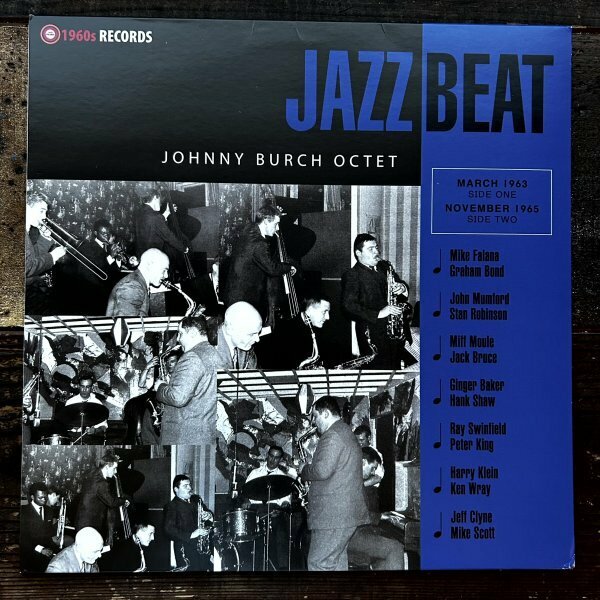 Johnny Burch Octet Jazzbeat - 1960s Records 33XXR&B39　JACK BRUCE GINGER BAKER