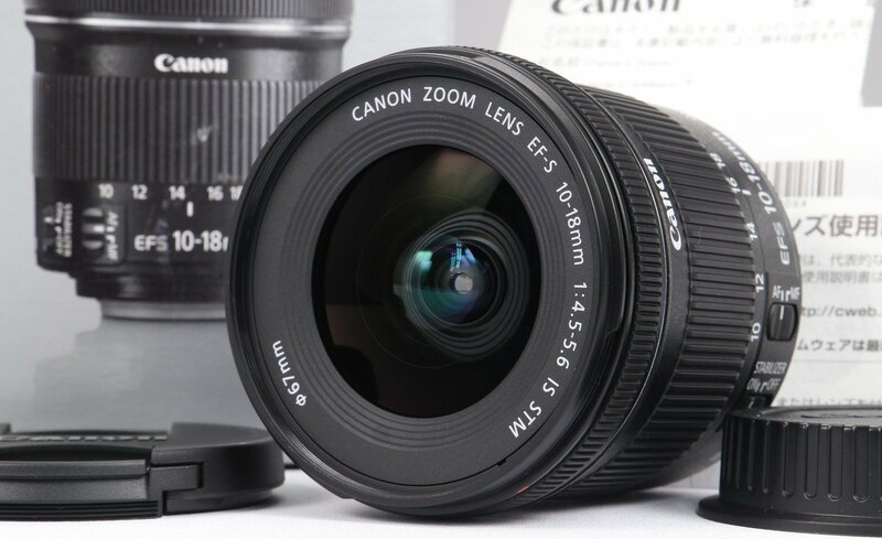 【 新品同様 | 動作保証 】 Canon EF-S10-18mm F4.5-5.6 IS STM 【 ほとんど未使用のお品 】