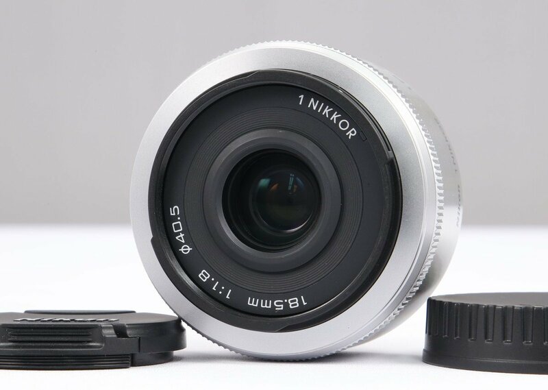 【 極美品 | 動作保証 】 Nikon 1 NIKKOR 18.5mm F1.8 シルバー