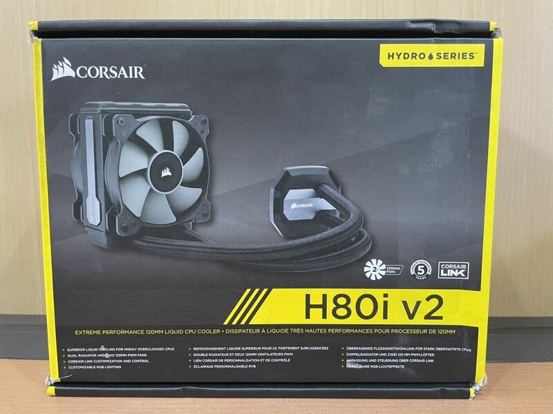 RM5568 CORSAIR コルセア　簡易水冷　H80i v2 動作未確認 0923