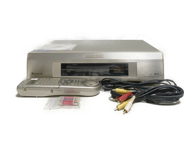 完動品 美品 Panasonic NV-SB900 S-VHSビデオデッキ 貴重 レア ヴィンテージ 