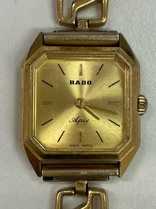 RADO ラドー Apis 手巻き レディース腕時計 【カラー：ゴールド】