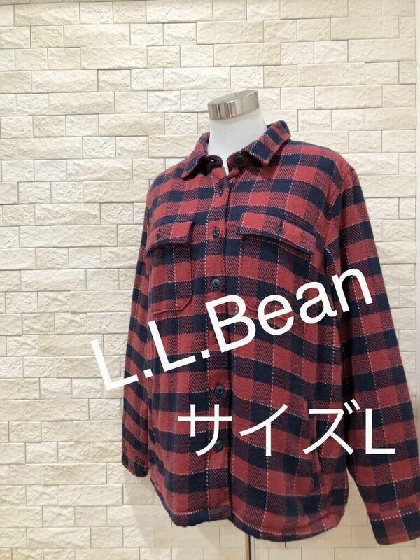 L.L.Bean BEAN SIGNATURE 裏起毛　ジャケット　サイズL 送料無料　即決