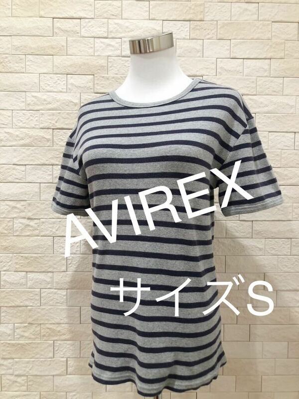 AVIREX アヴィレックス レディース 半袖 Tシャツ サイズS 送料無料　即決