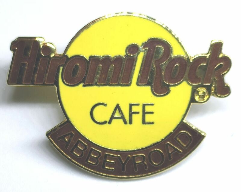 ピンズ　Ｈiromi Rock CAFE ABBEYROAD　ヒロミ・ロック・カフェ　アビーロード　ハードロックカフェ風　ピンバッジ ピンバッチ