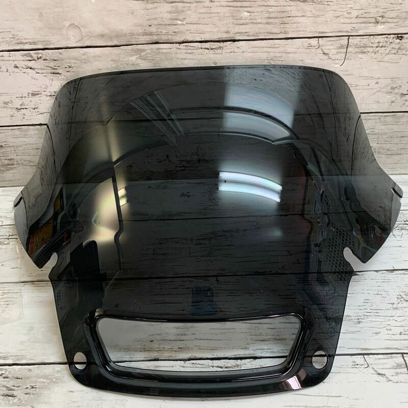 【中古品】Harley-Davidson 純正 ウインドシールド 57400587 スモーク 22年 ローライダー ST FXRST EL DIABLO ハーレーダビッドソン