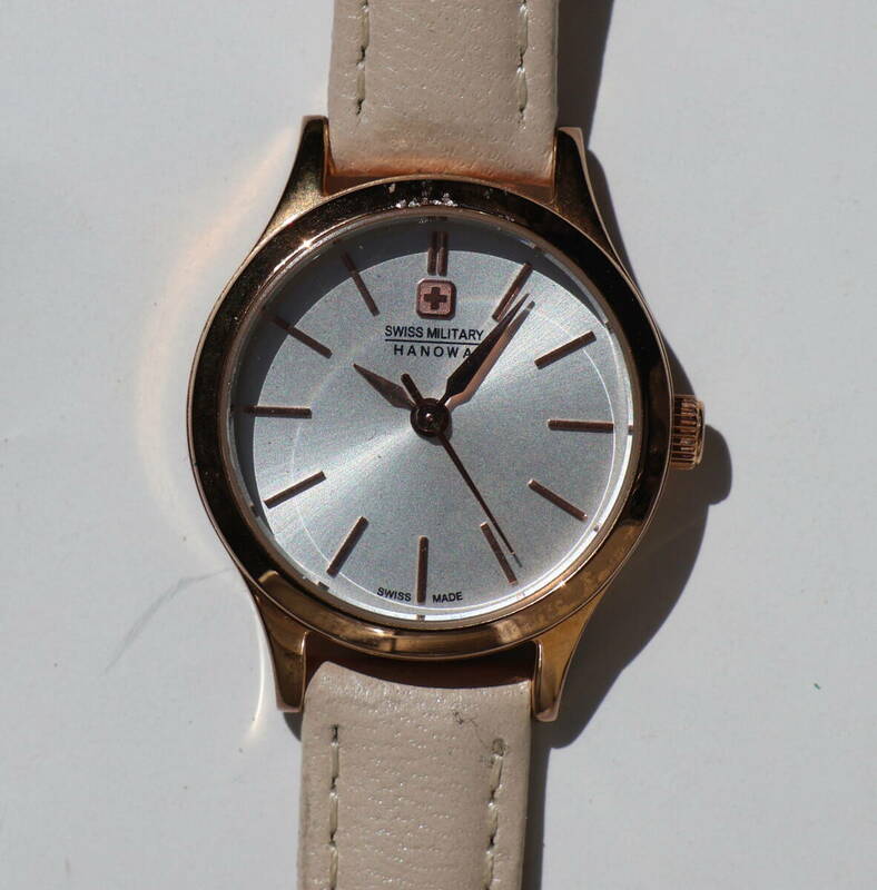 SWISS MILITARY HANOWA スイスミリタリー スイス製 レディース 腕時計 中古 不動品 