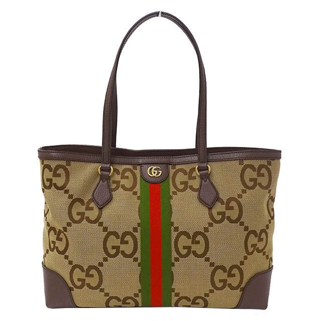 グッチ GUCCI バッグ レディース ブランド ジャンボGG トートバッグ オフディア ブラウン 631685 ロゴ おしゃれ A4 大容量 おでかけ