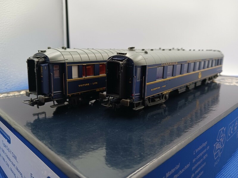 ★送料無料 即決有★ L.S.Models 99 101 CIWL Orient-Express Schlafwagen-Set Ep. IV TYPE S & Y オリエント急行 2両セット