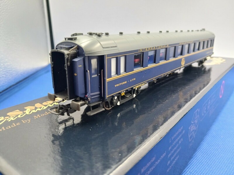 ★送料無料 即決有★ L.S.Models 49 153 CIWL Orient-Express Schlafwagen Ep. Ⅲ Ub Voiture WL Ub blue livery 1971 DB