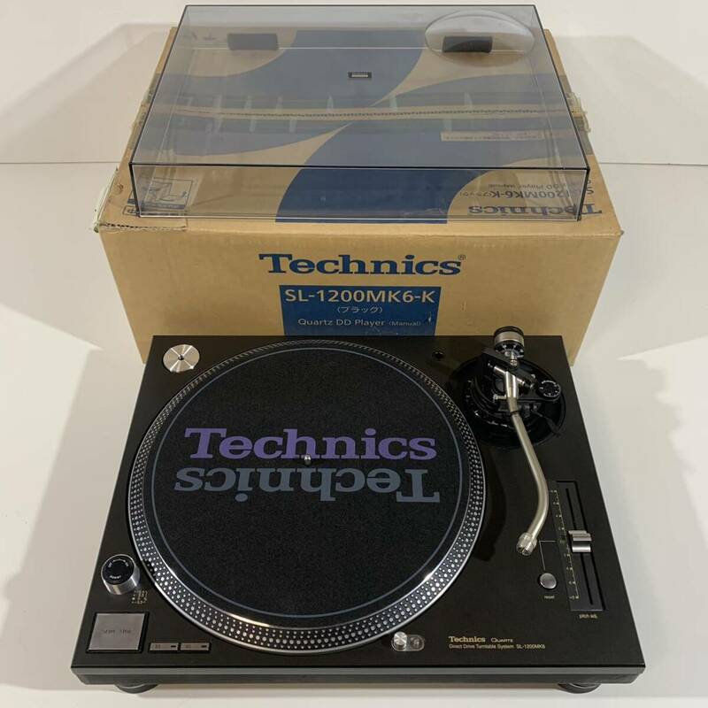 美品 Technics SL-1200MK6 テクニクス ターンテーブル レコードプレーヤー