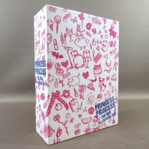 K262●プリンセス・プリンセス「PRINCESS PRINCESS THE BOX The Platinum Days 完全生産限定」DVD-BOX