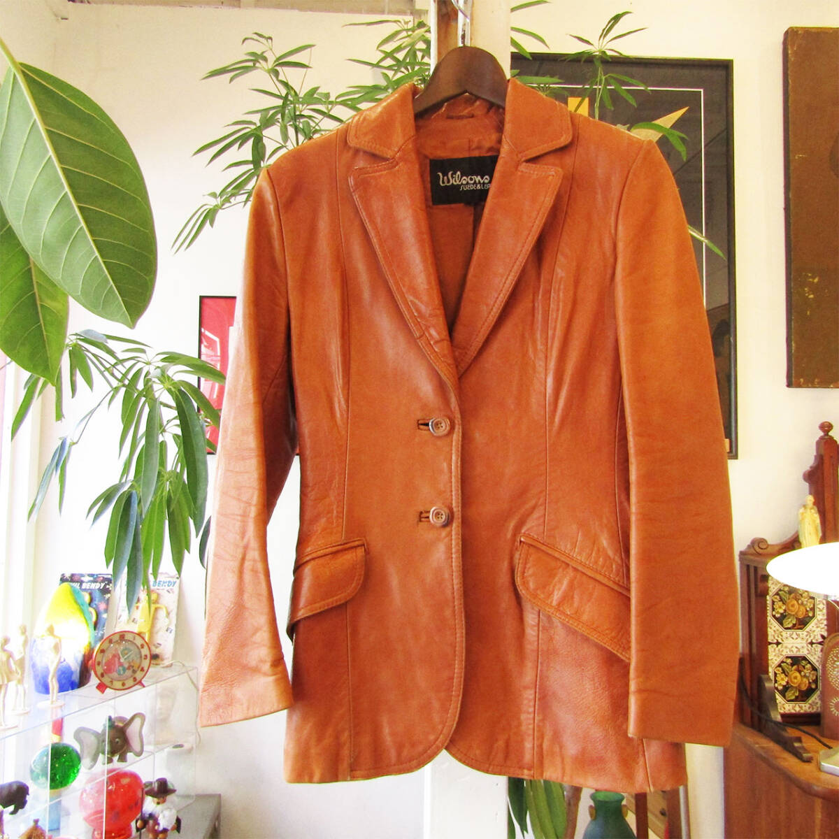 ★80s Wilsons / SUEDE & LEATHER / ウィルソンズ / スウェード / レザー / ジャケット / レザージャケット / レディース / 8