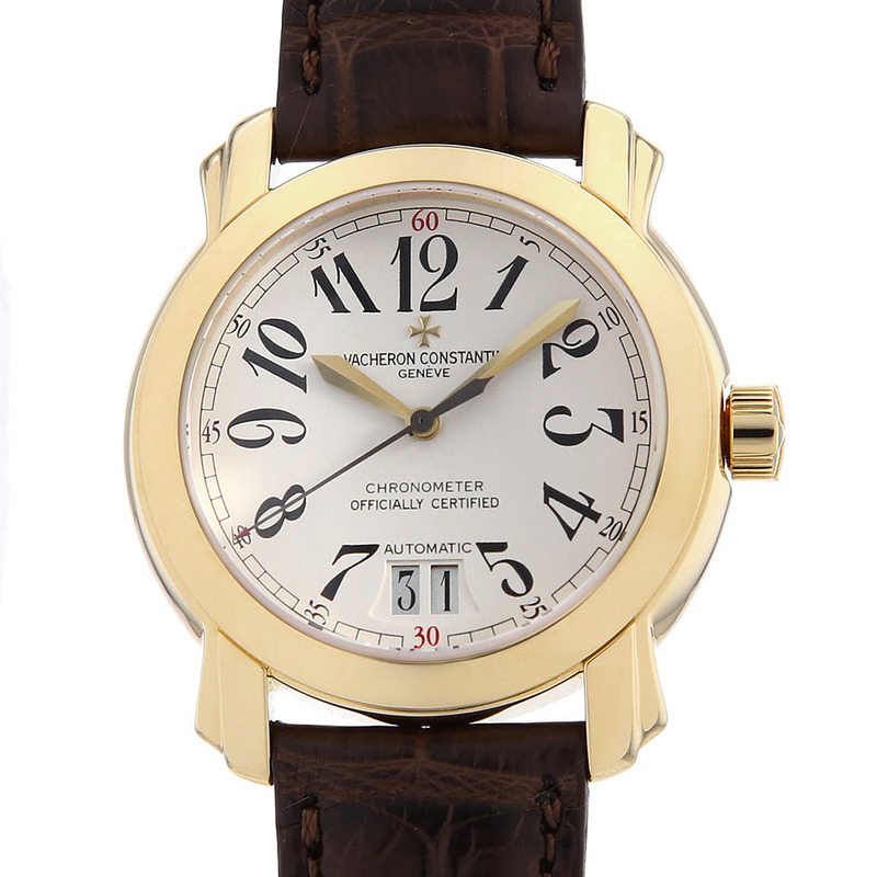 ヴァシュロンコンスタンタン マルタ ラージ カレンダー 42015/000J-8904 中古 メンズ 腕時計