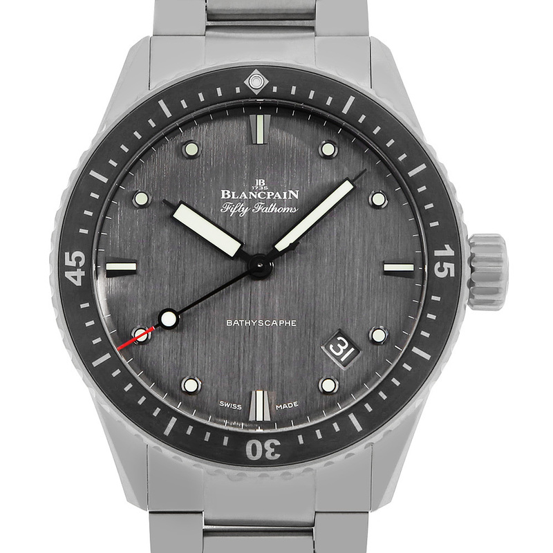ブランパン フィフティファゾムス バチスカーフ 5000-1210-G52A 中古 メンズ 腕時計