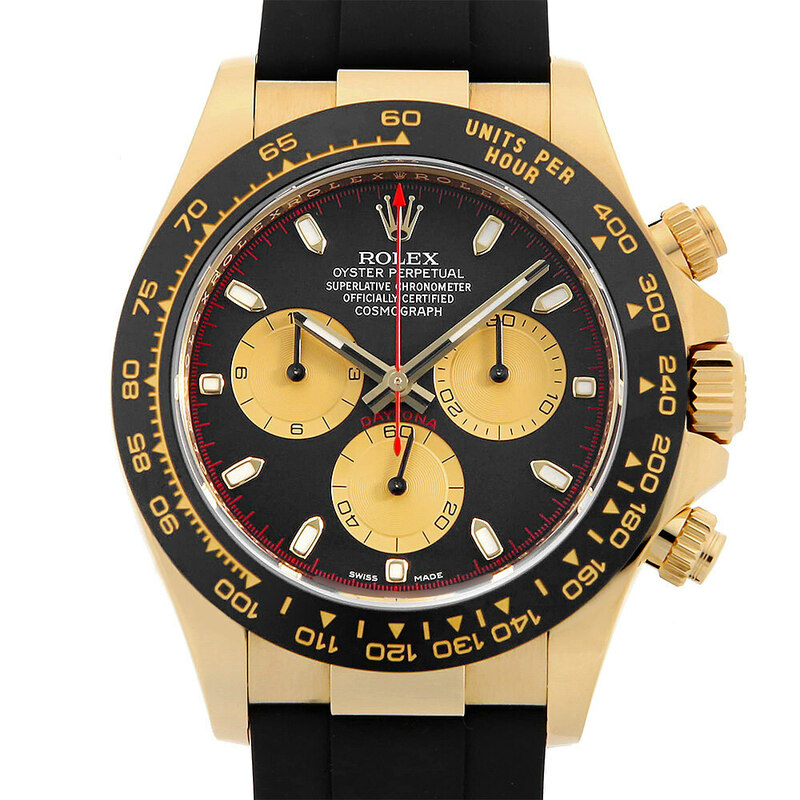 ロレックス コスモグラフ デイトナ 116518LN ブラック ×シャンパン ランダム番 中古 メンズ 腕時計