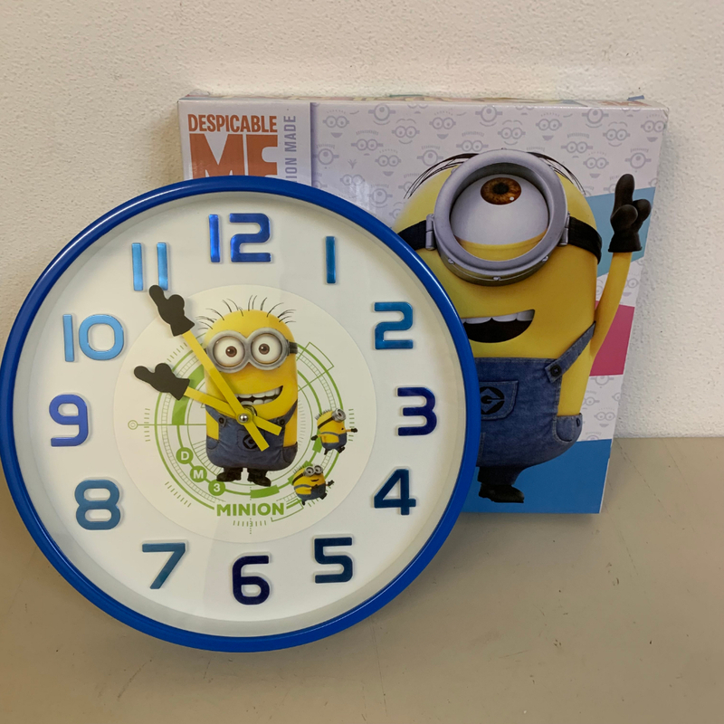 美品 MINION Wall Clock ミニオン 掛時計 置き時計 壁掛け時計【1936