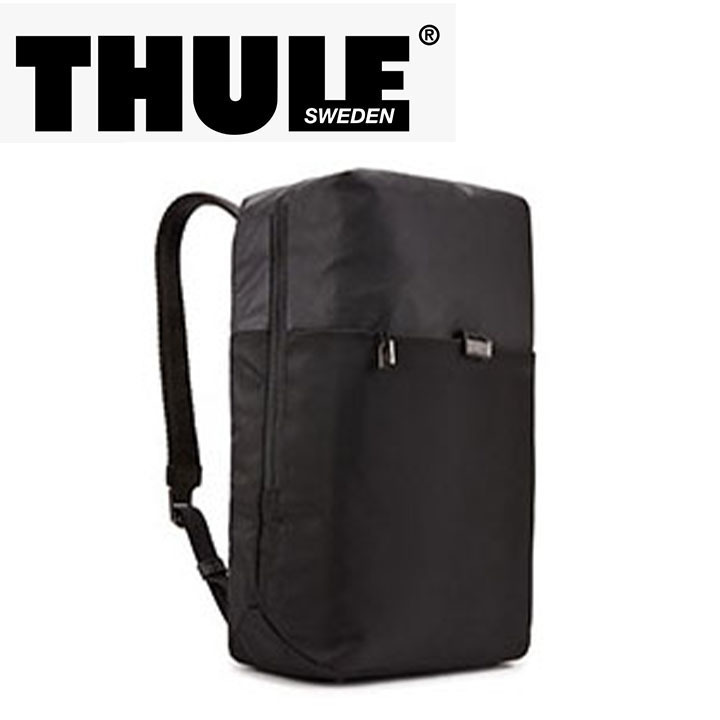 【新品/送料無料】THULE Spira バックパック アウトドア カジュアル パソコン収納 リュック メンズ レディース 黒色 tlspirabk