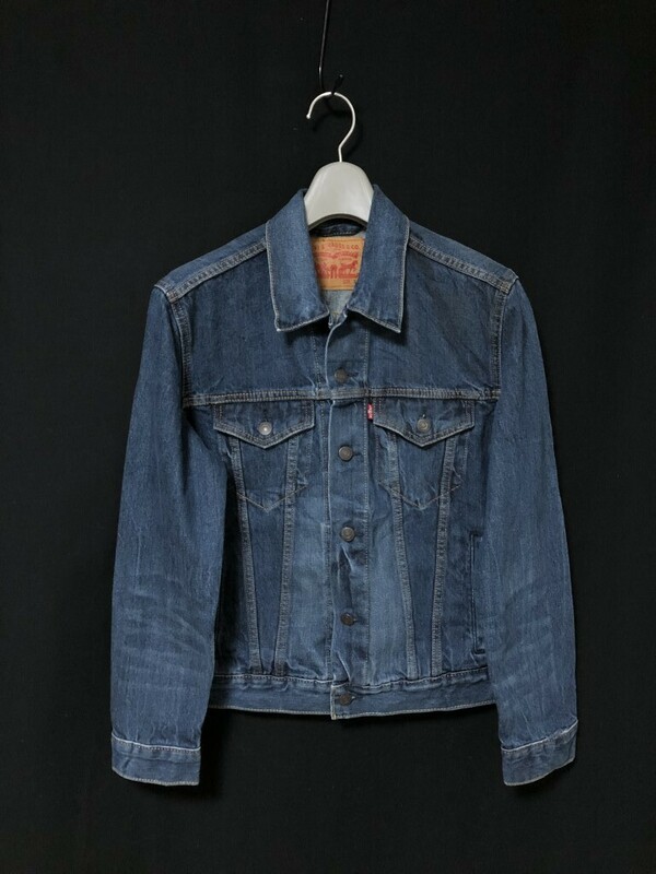 ◆LEVIS リーバイス デニムジャケット トラッカージャケット　ジージャン S　4th