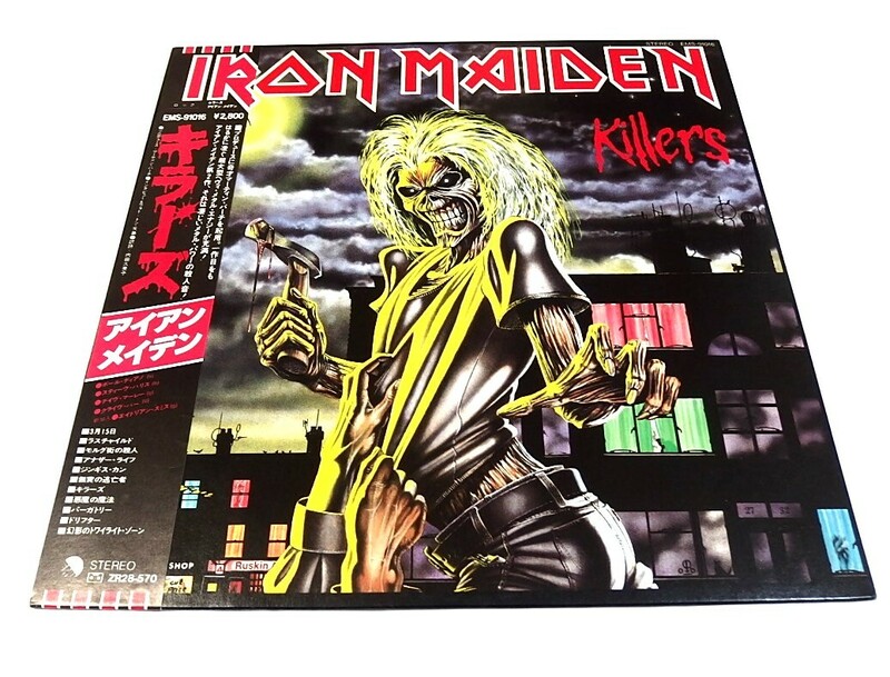 アイアン・メイデン/ キラーズ　killers / ZR28-570 / IRAN MAIDEN レコード　帯付　希少！