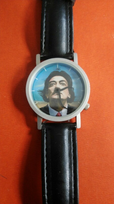 　サルバドールダリSalvador Dali　メンズ クォ―ツ腕時計 　