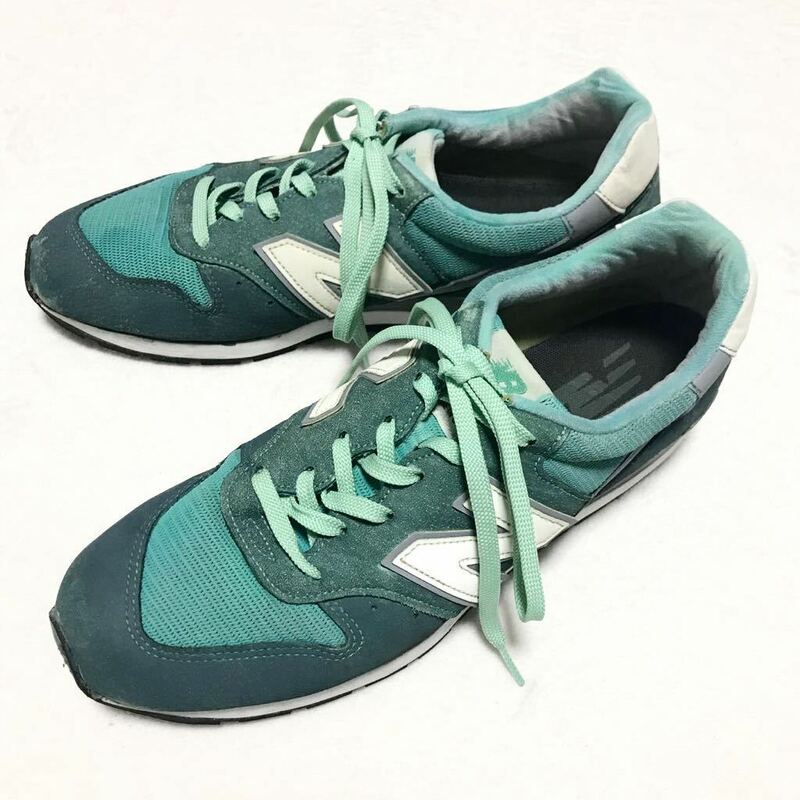 ニューバランス newbalance 996 MADE IN U.S.A スニーカー スエード グリーン メンズ28.5cm 10 1/2