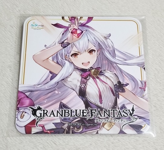 パセラボ カフェ グランブルーファンタジー メドゥーサ コースター 限定 非売品 グラブル パセラリゾーツ コラボ GRANBLUE FANTASY