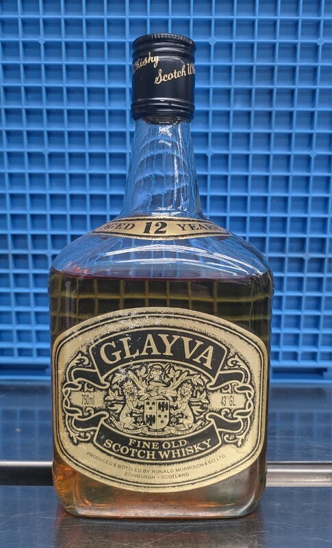 ★訳あり 液面低下？GLAYVA グレイヴァ 12年 FINE OLD SCTCH WHISKY スコッチ ウィスキー 750ml 43% 長期保管 古酒 未開栓