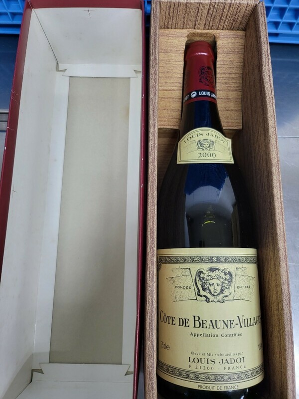 ★超希少 LOUIS JADOT ルイ ジャド 2000 COTE DE BEAUNE VILLAGES 日本リカー 750ml 13% 古酒 未開栓 箱付き