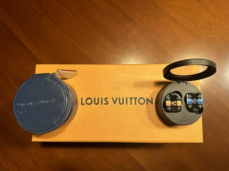 LOUIS VUITTON ルイヴィトン ホライゾン アセテート Bluetooth ワイヤレスイヤフォン イヤフォン メンズ ブルートゥース