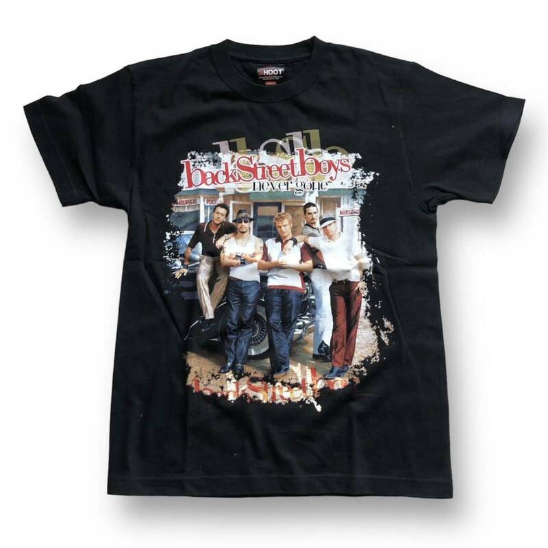 送料370円未使用　デッドストック　Backstreet Boys never gone 2006 バックストリートボーイズ　ワールドツアー Tシャツ バンドTシャツ S