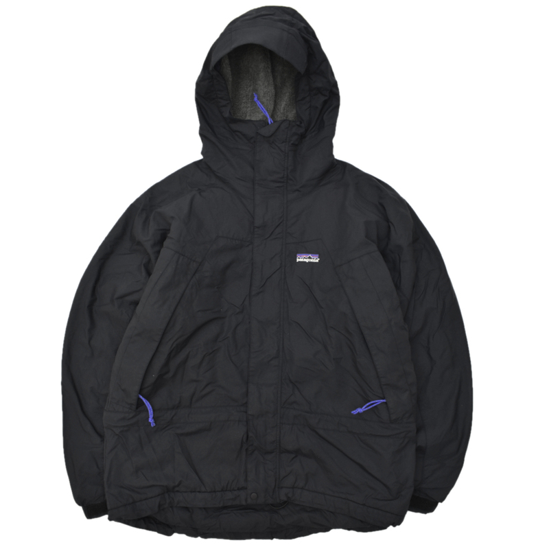 00s usa vintage Patagonia パタゴニア INFURNO JACKET インファーノジャケット ナイロン×パイルフリース ブラック size.S 