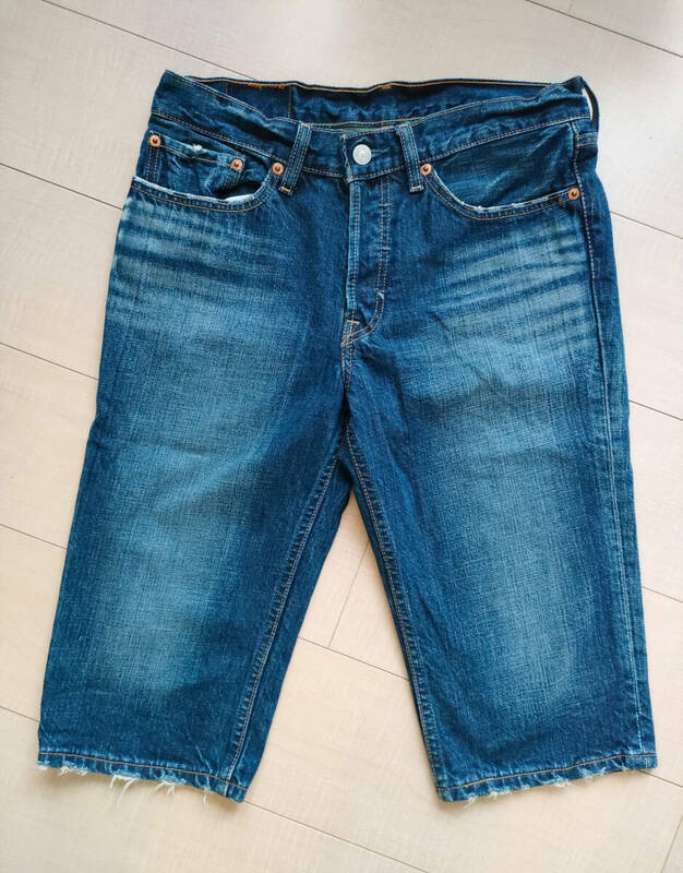 Levi's　リーバイス 501　デニムハーフパンツ ★W30　レディース