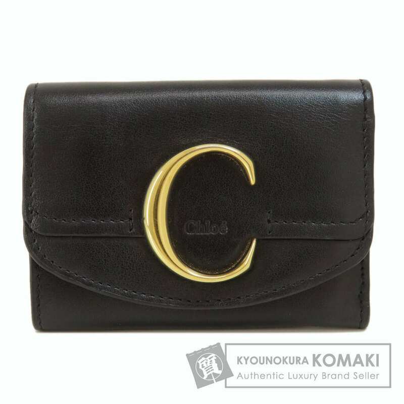 CHLOE クロエ クロエC 二つ折り財布（小銭入れあり） レザー レディース 中古