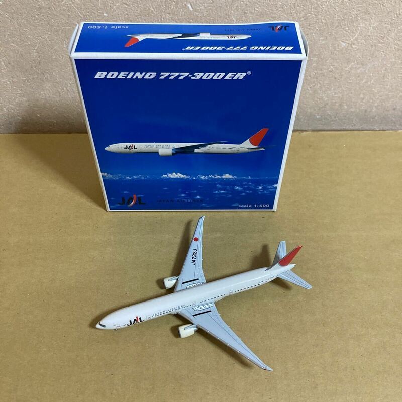 ■herpa Wings JALUX企画品 1/500 JAL B777-300ER 【中古品】■日本航空