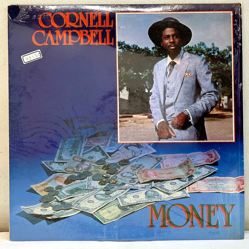 AB147403▲US盤 CORNELL CAMPBELL/MONEY LPレコード コーネル・キャンベル/オリジナル/Roots Reggae/Lovers Rock
