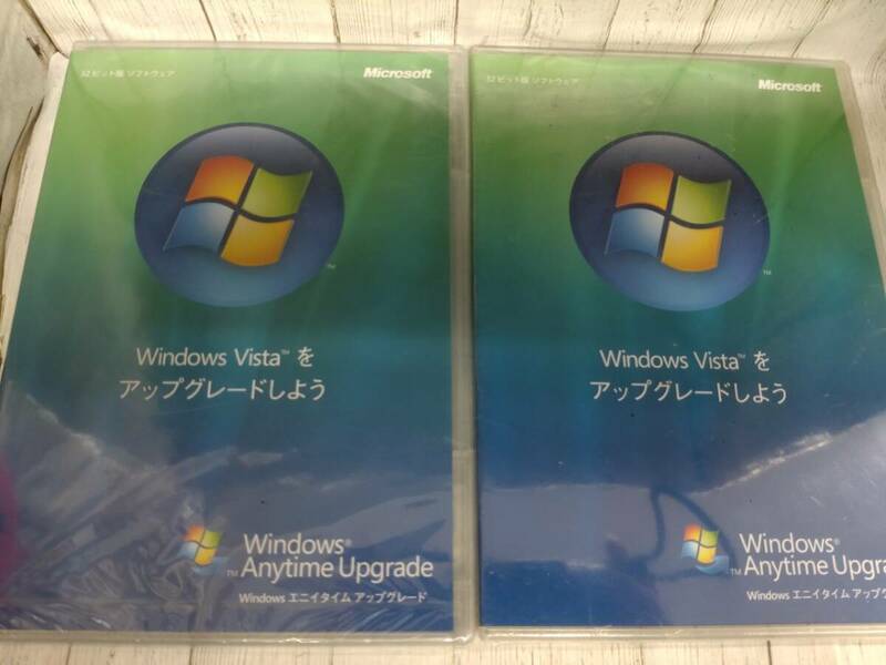 【09】Windows Vista アップグレード　Microsoft Windows Anytime Upgrade 32ビット版　　ソフトウェア送料185円