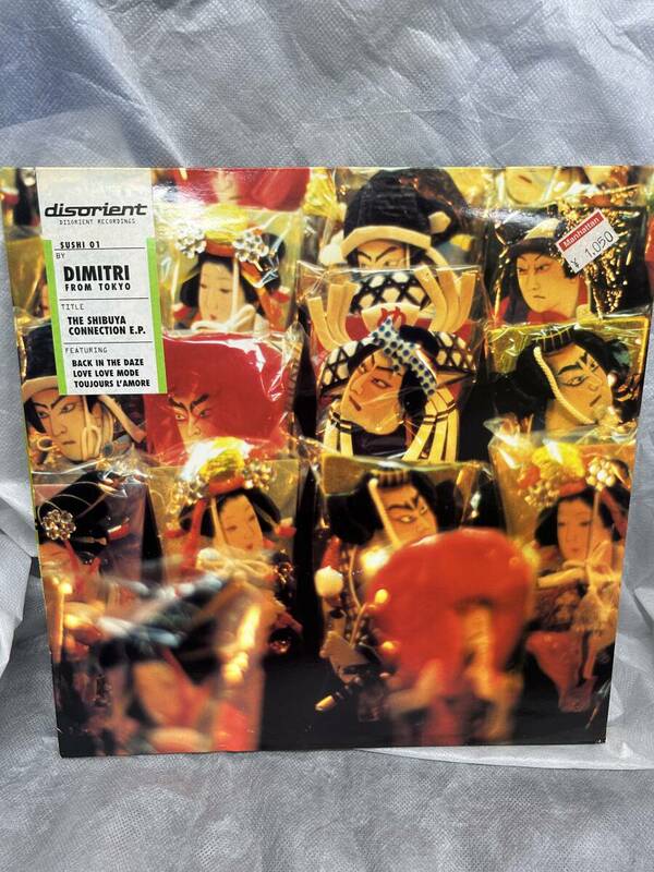 【08】LPレコード Dimitri From Tokyo/ディミトリ・フロム・トーキョー 「SUSHI01」 The Shibuya Connection E.P. [Houseハウス] 