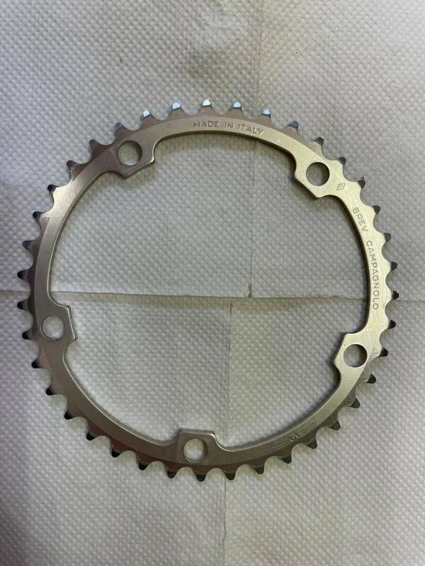 Campagnolo　カンパニョーロ　RECORD レコード Made in italy　9Sインナー用39T　PCD135