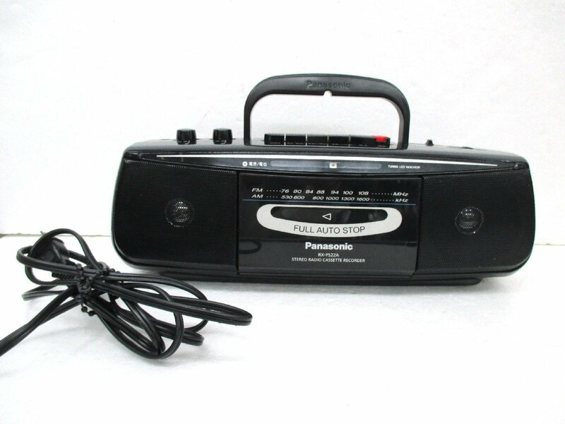 パナソニック　ステレオラジオ　カセットレコーダー　Panasonic　RX-FS22A