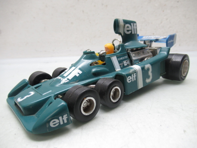 43236 古い 当時物 elf エルフ ホング コング レーシングカー レース TYRRELL FOAD 玩具 F1 フォーミュラー ミニカー おもちゃ 