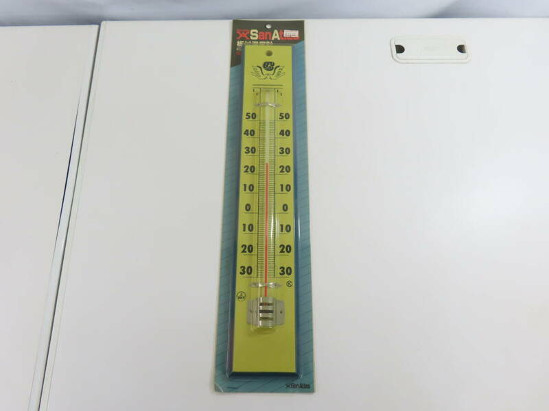 KSF49【 SanAtlas 】 板付温度計 詳細不明 デッドストック品 現状品 未使用