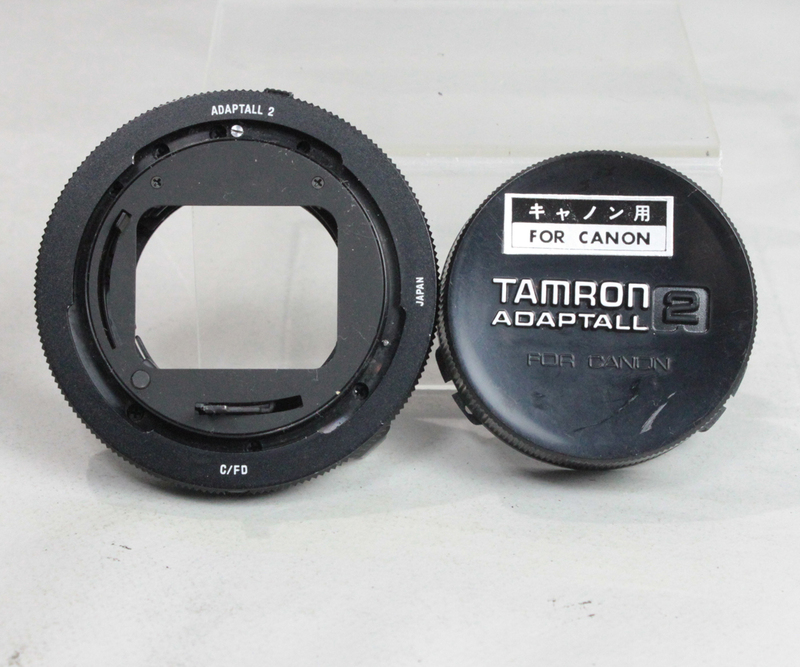 0209137 【美品 タムロン】 TAMRON アダプトール2 for Canon FD ブラックタイプ