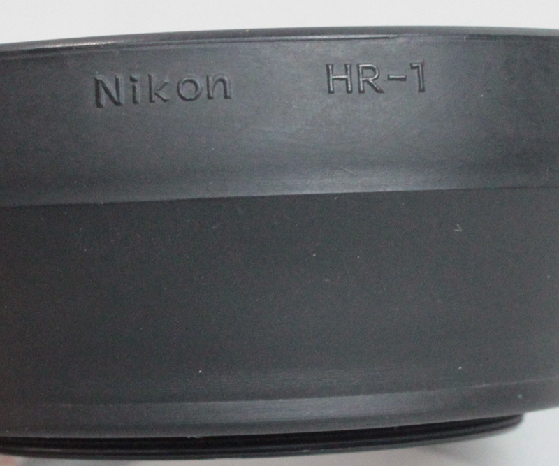 031475 【美品 ニコン】 Nikon HR-1 ラバーレンズフード