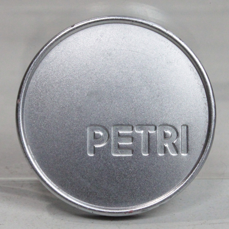 030181 【良品 ペトリ】 PETRI 内径 45mm (フィルター径 43mm) かぶせ式メタルレンズキャップ
