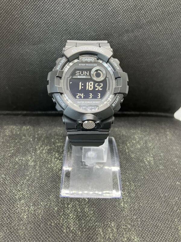 CASIO/カシオ G-SHOCK 3464 GBD-800 メンズ デジタル クォーツ 腕時計 目立つ傷汚れなし ケース右上ネジなし 稼働品 現状お渡し