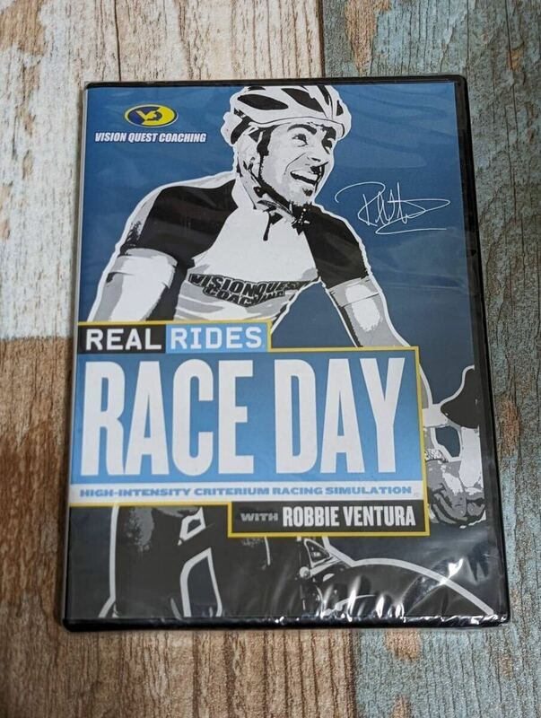 ロードバイクのレース Real Rides Race Day With Robbie Ventura DVD フィルム未開封 CYCLEOPS.com
