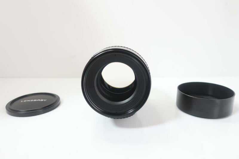 ★超極上品★ LENSBABY レンズベビー 85mm F1.8 Velvet SONY Eマウント用 #2905