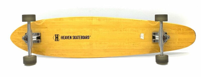 ★●【中古品】HEAVEN SKATEBOARD DAVES WAVE 38x8.5 スケートボード 全長:約111.6cm 幅:約22.9cm(最大)'
