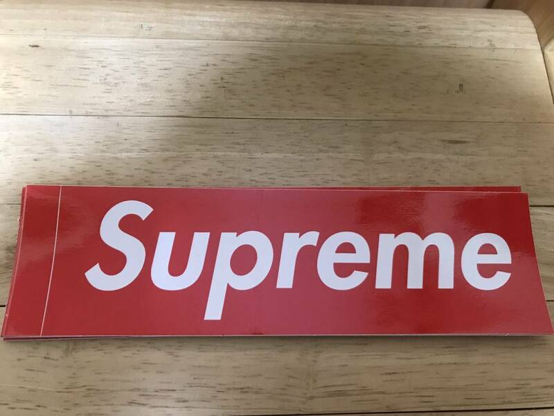 正規品 Supreme Box logo sticker ステッカー 10枚セット シュプリーム ボックスロゴ Box Logo シール